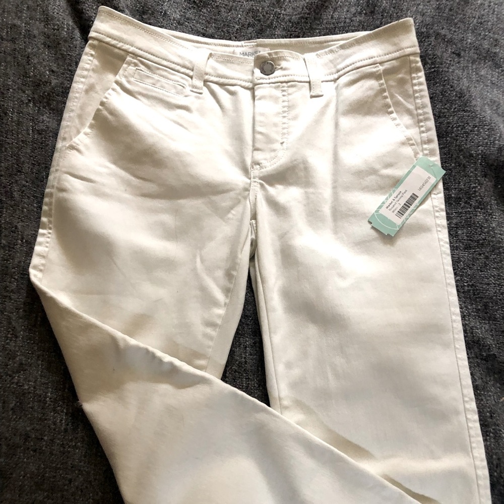 Brand new with tags white jeans